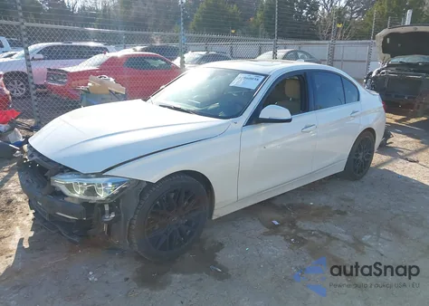 2016 BMW 340I xDrive z USA, uszkodzony, nr VIN WBA8B7C54GK703349